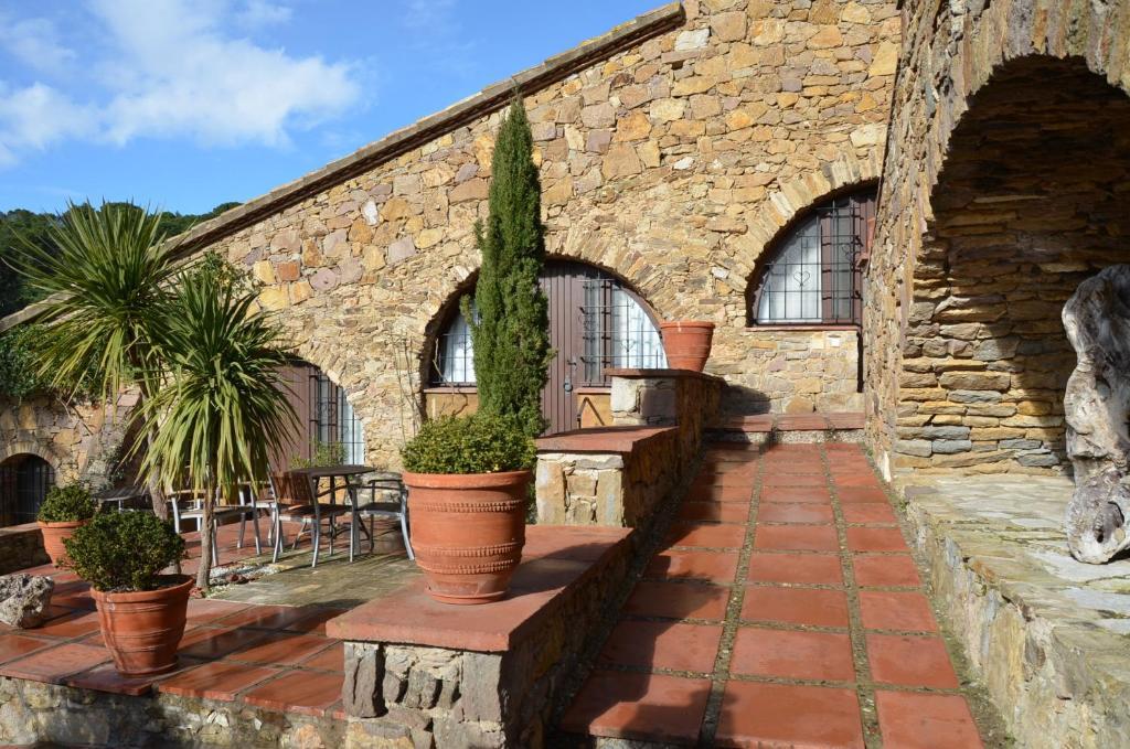 Hotel Galena Mas Comangau Begur Exterior photo